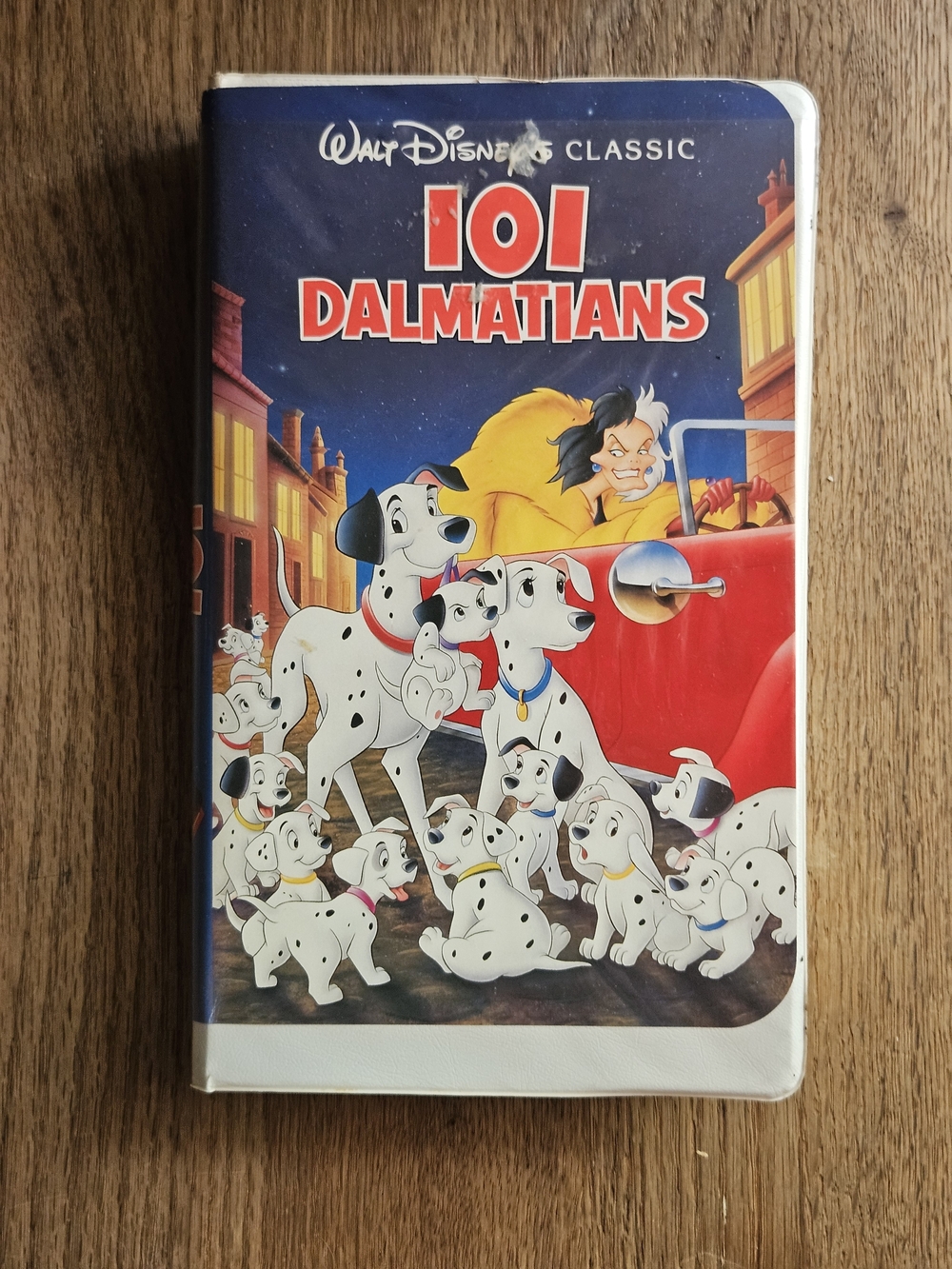 Vintage Disney 101 Dalmatians VHS 1992 Tape Black Diamond Collection